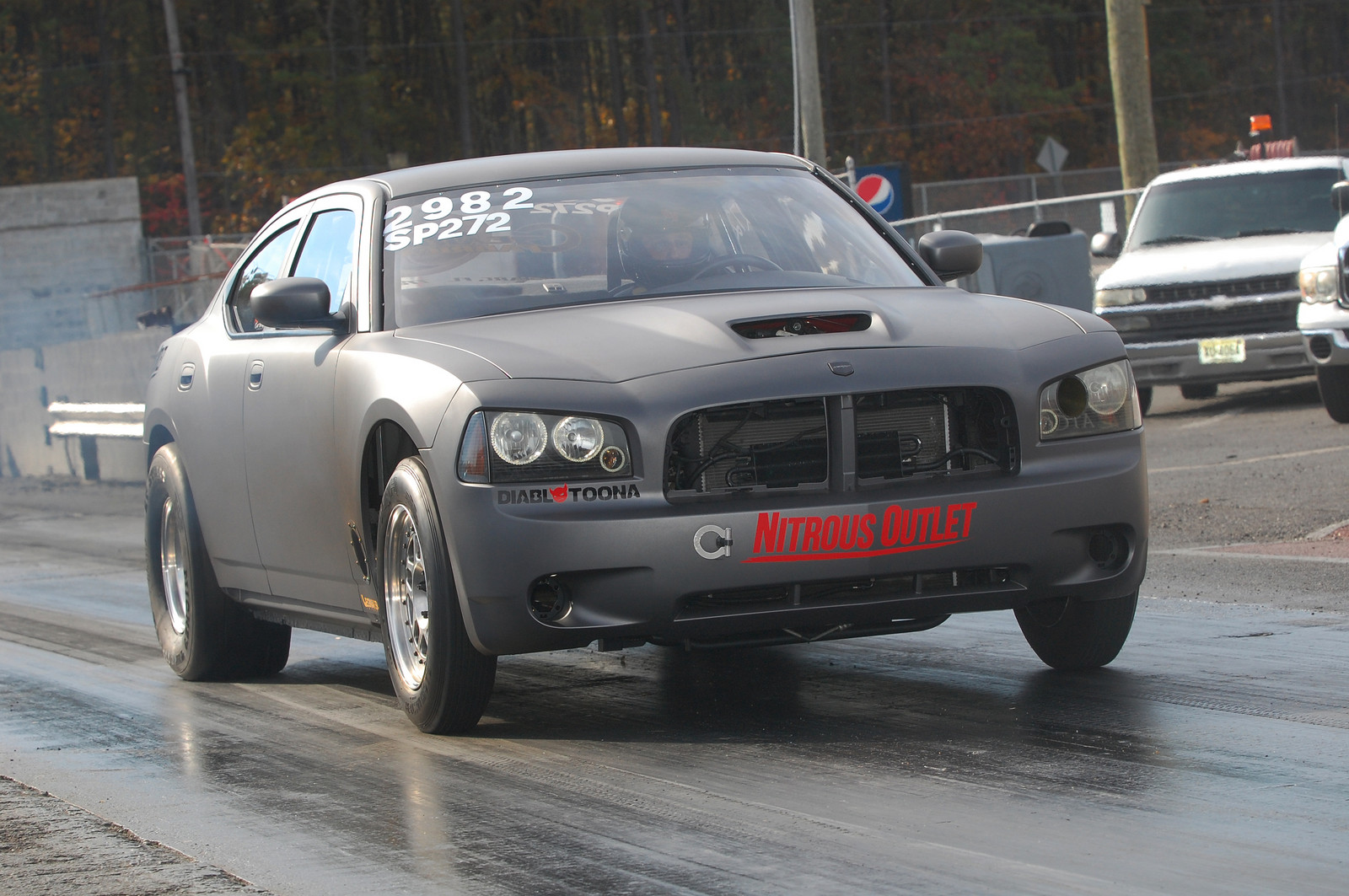 2007 Charcoal Wrap Dodge Charger SRT8 picture, mods, upgrades