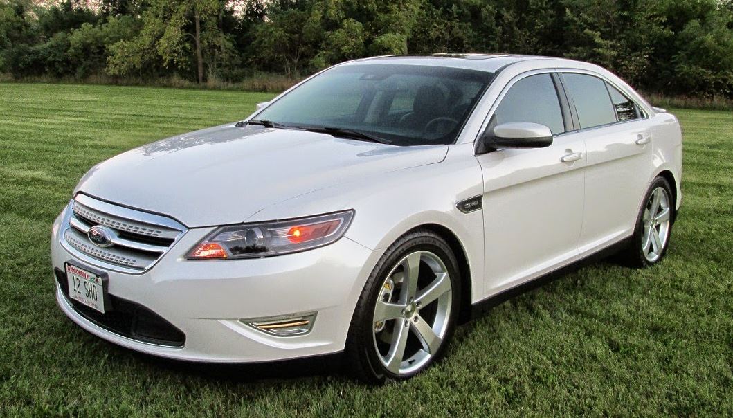 2012 White Platinum Ford Taurus SHO picture, mods, upgrades