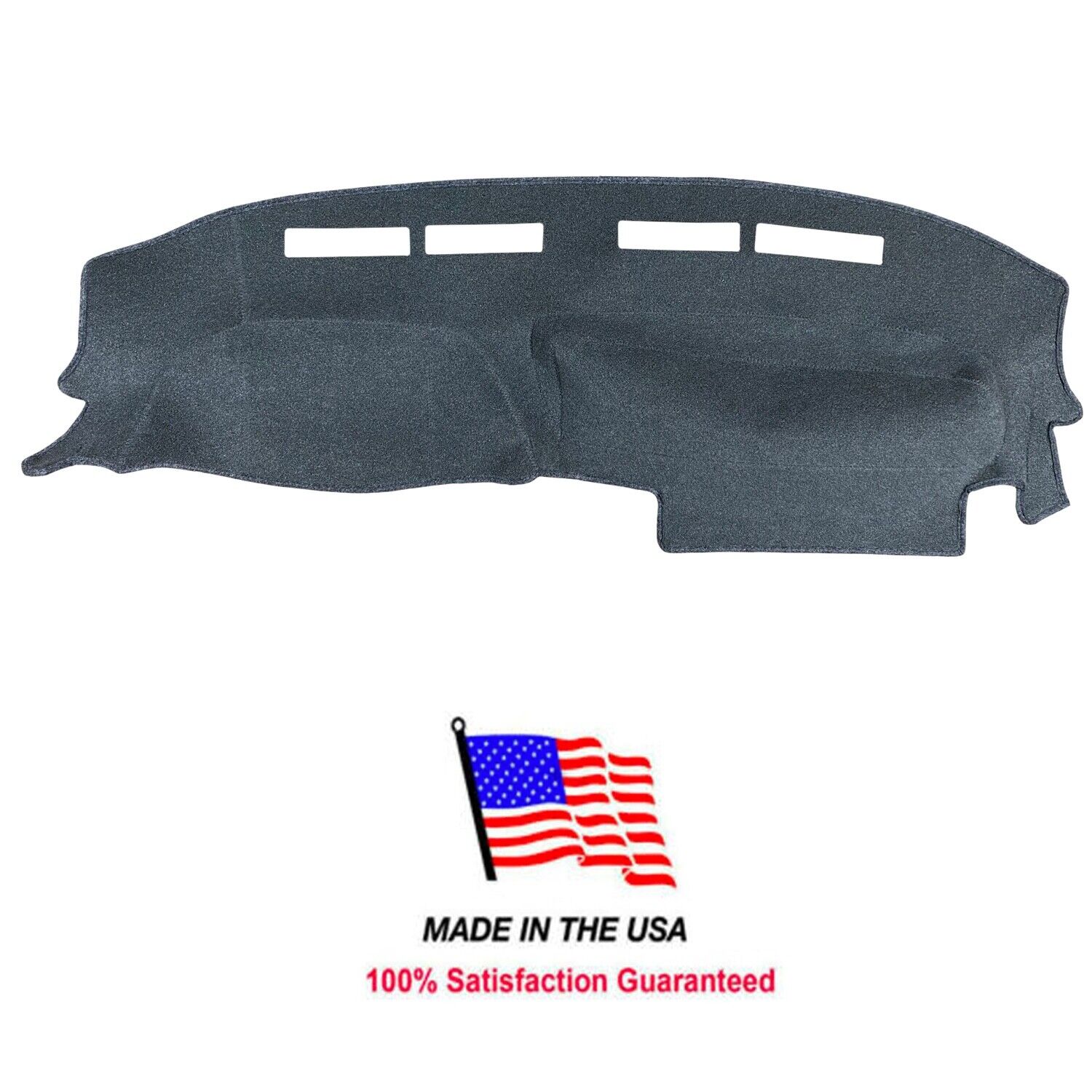 Gray Carpet Dash Mat Compatible with Ford Escort 1991-1994 Dash Cover USA Made