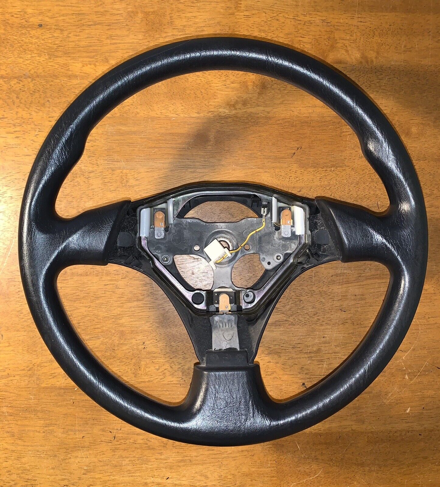 JDM OEM 00-05 Toyota MR-S MR2 Corolla Celica IS300 Black Urethane Steering Wheel