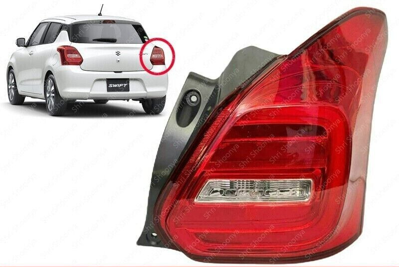 Suzuki Swift 3rd generation Hatchback Right Rear Tail Lights Lamps
