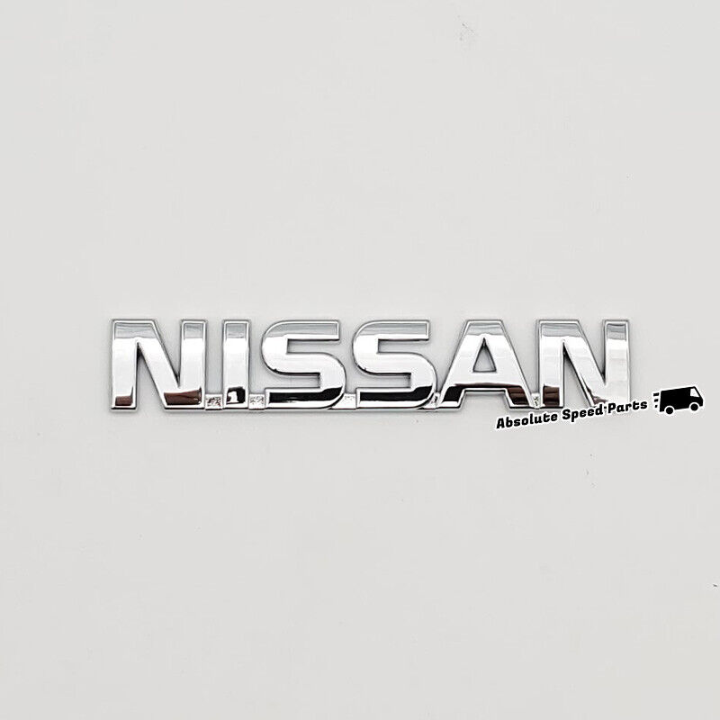 NEW GENUINE Nissan R32 GT-R Rear Trunk Boot NISSAN Emblem 84891-01U00