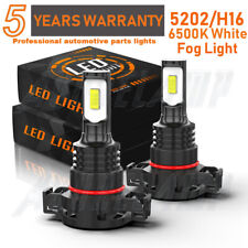 2x LED Fog Light Bulbs Lamp For Jeep Grand Cherokee 2011-2012 White 6000K 100W picture