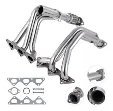 For 91-99 Mitsubishi 3000GT / 91-96 Stealth 3.0 N/A V6 Stainless Exhaust Header picture