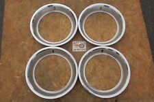 1968-79 Ford Mustang, Maverick, Torino 14″ rally wheel trim rings set of 4 picture