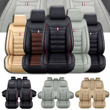 For Volkswagen Jetta Car Seat Covers 5-Sit Front Rear Protector Leather Full Set picture