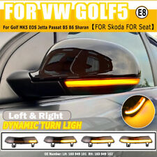 For VW Golf 5 Jetta MK5 Passat B6 Dynamic LED Turn Signal Light Rear View Mirror picture
