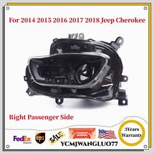 RH Headlight Halogen Headlamp Right Passenger Side For 2014-2018 Jeep Cherokee picture