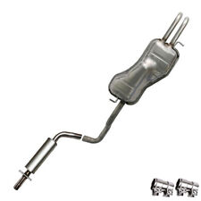 Stainless Steel Resonator Muffler Exhaust System fits: VW 1998-2010 Beetle Golf picture