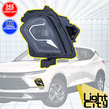 [Full LED] For 2023-2024 Chevy Blazer Driver Side Projector Black Headlight LH picture