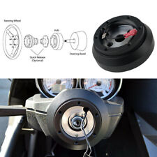 Black Steering Wheel Short Hub Adapter For Nissan 240SX S13 S14 Maxima 1989-1998 picture