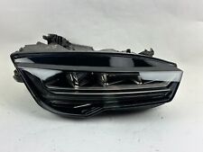 Perfect 2016-2018 AUDI A7 S7 RS7 RIGHT RH LED COMPLETE HEADLIGHT OEM 4G8941774M picture