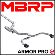 MBRP Armor Pro Cat-Back Exhaust System fits 2022-24 Volkswagen Golf GTI MK8 2.0L picture