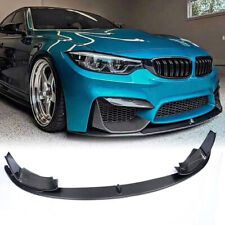 For BMW F80 M3 F82 M4 2015-Carbon Fiber Front Bumper Splitter Diffuser Lip Blade picture