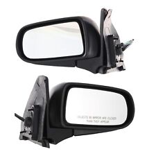 Set Of 2 Mirror Power For 99-2003 Mazda Protege Manual Folding Paintable picture