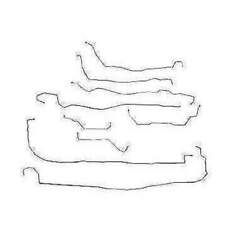 For Hummer H2 2003-2007 Complete Brake Line Kit -CBK0003SS-CPP picture