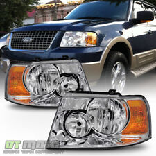 2003-2006 Ford Expedition Headlights Headlamp Replacement Left+Right 03 04 05 06 picture