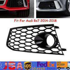 Left Side Bumper Fog Lights Cover Frame Grille Cover Fit For Audi Rs7 2014-2018 picture