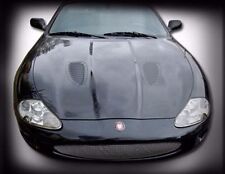 Jaguar XK8 XKR Stainless Mesh Grille OE Style Black or Chrome Grill 1997 - 2006 picture