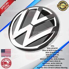For VW Jetta, Passat Front Grille Emblem logo Badge 3G0-853-601-B-DPJ 3G0853601B picture