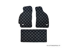 P2M Dark Grey Front & Trunk Carpet Floor Mats Set for Toyota MR-2 SW20 90-95 New picture
