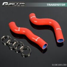 New Fit For Land Delta Integrale 16V MK2 91-93 92 Silicone Radiator Hose Red  picture