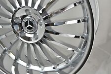 22-inch Mercedes S550 S560 S63 AMG Premium Chrome Wheels GTX59 5x112 lugs picture