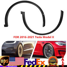 For Tesla Model X 2016-2021 Front Right & Left Fender Wheel Flare Molding Trims picture