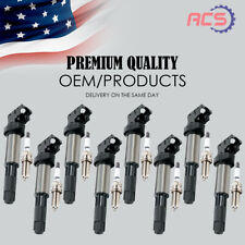 8X Ignition Coil & 8X Spark Plugs OEM for BMW 550i 650i 650Ci X5 V8 4.8L UF515 picture