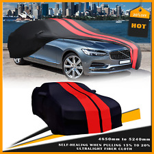 For VOLVO  S90 S80L Satin Stretch Indoor Car Cover Dustproof Black/Red picture