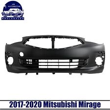 New Front Bumper Cover Primed For 2017-2020 Mitsubishi Mirage 6400H293-PFM picture