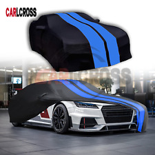 For Audi TT RS Blue Satin Indoor Scratch Car Cover Dustproof Protect picture