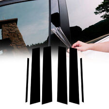 6pcs gloss Window Door Black Pillar Post Trim Cover For TOYOTA CAMRY 2012- 2017 picture