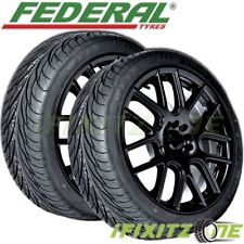 2 Federal Super Steel SS 595 265/35ZR18 93W All Season High Performance UHP Tire picture