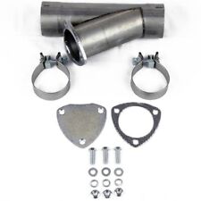 Exhaust Cutout Manual Steel Aluminized Slip-Fit Clamp On 3.00 in. Diameter picture