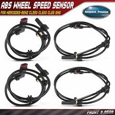 4x Front Side ABS Wheel Speed Sensor for Mercedes-Benz CL550 CL600 CL63 AMG S550 picture