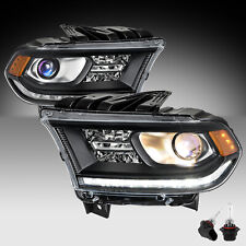 For 2014-2020 Dodge Durango Headlights With LED DRL Halogen Headlamp LH&RH 16-20 picture