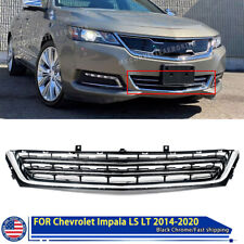 For Chevrolet Impala Front Bumper Lower Grille Chrome Black Mesh Grill 2014-2020 picture