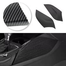 2x Carbon Fiber Center Console Side Panel Trim Cover For Audi A3 8V 14-2018 ABS picture