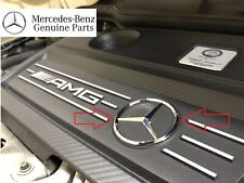 Genuine Mercedes X117 X156 W176 CLA45 GLA45 A45 AMG Star Badge for Engine Cover picture