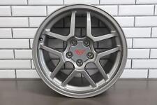 01-04 Chevy C5 Corvette Z06 18x10.5 Rear 10 Spoke Wheel (Brushed) See Photos picture