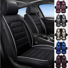 For Honda Civic Accord CRV Car Seat Covers Leather Front Rear Protectors Cushion picture