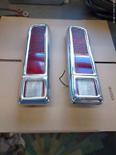 Tail Lamps With Trim 1970-1977 FORD Maverick-Pinto Tail Light LENS SAE-TSIAR70FN picture