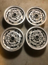 Mazda RX7 OEM Wheels Set(4)  1979 1980 ORIGINAL FINISH   DEAD STRAIGHT SEE VIDEO picture