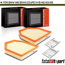 2x Engine Air Filter for BMW F87 M2 F80 M3 F82/83 M4 F10 M5 V8 Left & Right Side picture