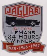 Jaguar D-Type Le Mans 1955, 56, 57 Sticker picture