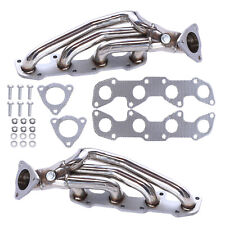 For 2000-2004 Toyota Tundra Sequoia 4.7L V8 Stainless Steel Manifold Headers picture