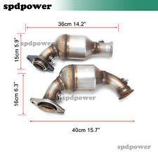 For 2002 2003 Jeep Liberty 3.7L Exhaust Catalytic Converters Set Left&Right Side picture