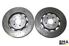 Audi RS7 RS6 Rear Left & Right Brake Disc Rotor Set Oem 2021 - 2023 picture