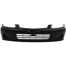 Bumper Cover For 1999-2000 Honda Civic Front Sedan With License Plate Provision picture